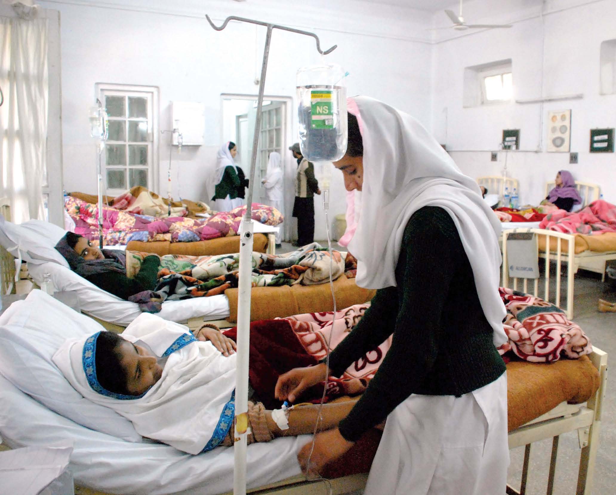 doctors were demanding supplementary staff in the new emergency ward photo express file