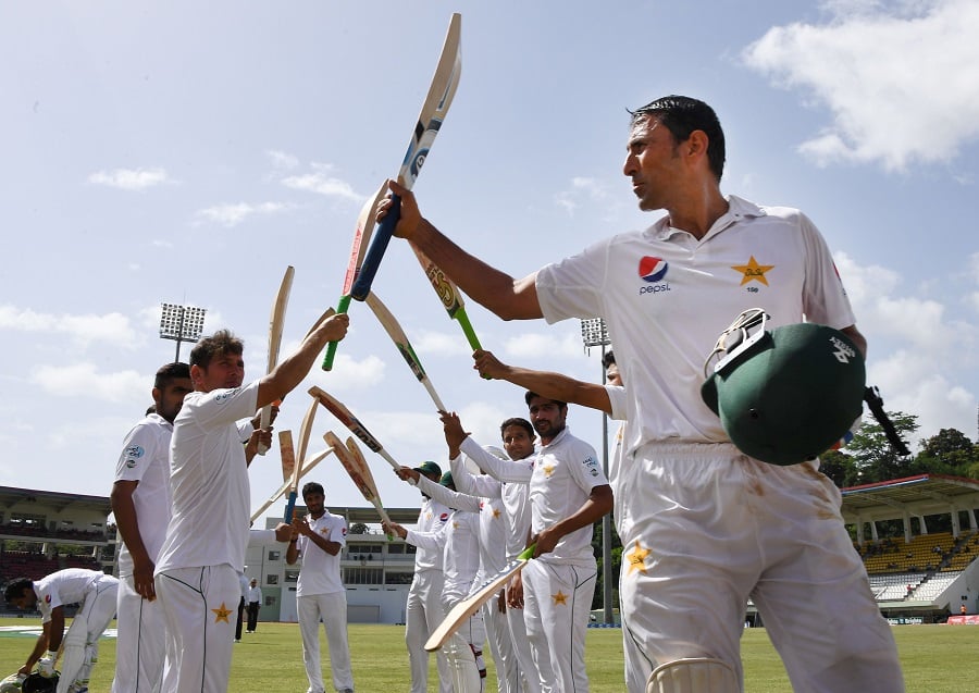 team first younus believes youngsters need to learn to put the team above everything else to earn respect and make a name for themselves when they are playing for their club department or country photo afp
