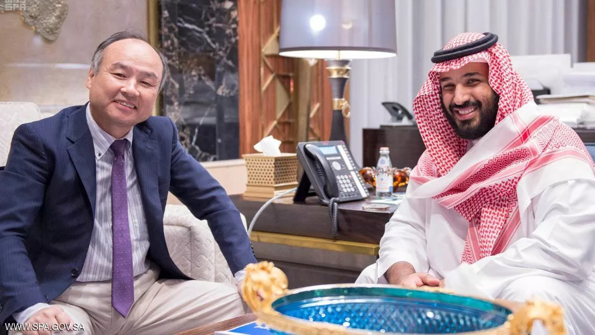 masayoshi son chairman amp ceo of softbank and saudi arabian deputy crown prince mohammed bin salman photo courtesy saudi press agency masayoshi son chairman amp ceo of softbank and saudi arabian deputy crown prince mohammed bin salman photo courtesy saudi press agency
