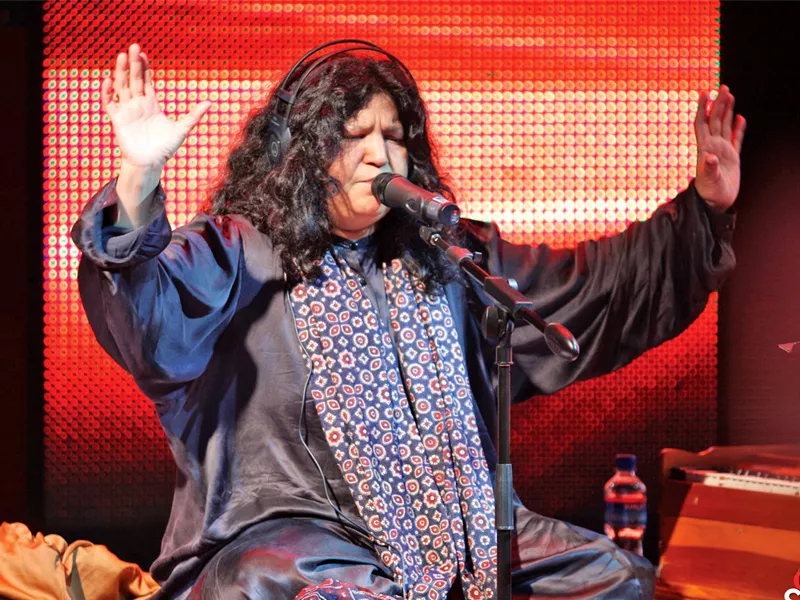 legendary singer says before her every performance fear remains if she will be able to execute it well photo coke studio legendary singer says before her every performance fear remains if she will be able to execute it well photo coke studio