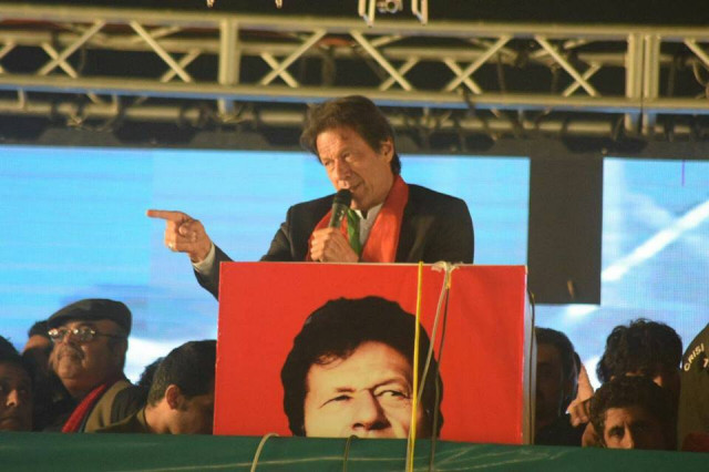 a file photo of pti chief imran khan addressing a gathering in islamabad photo pti a file photo of pti chief imran khan addressing a gathering in islamabad photo pti