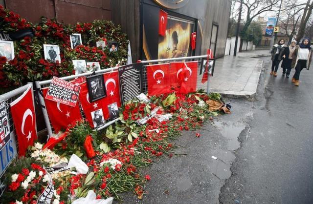 flowers and pictures of the victims are placed near the entrance of reina nightclub in istanbul turkey january 17 2017 reuters osman orsal files flowers and pictures of the victims are placed near the entrance of reina nightclub in istanbul turkey january 17 2017 photo reuters