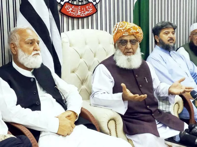 jui f chief maulana fazlur rehman addresses a press conference in peshawar photo express jui f chief maulana fazlur rehman addresses a press conference in peshawar photo express
