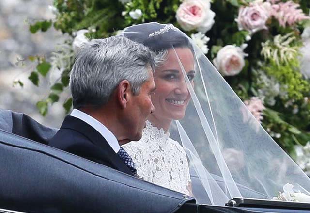 pippa middleton at her wedding photo reuters