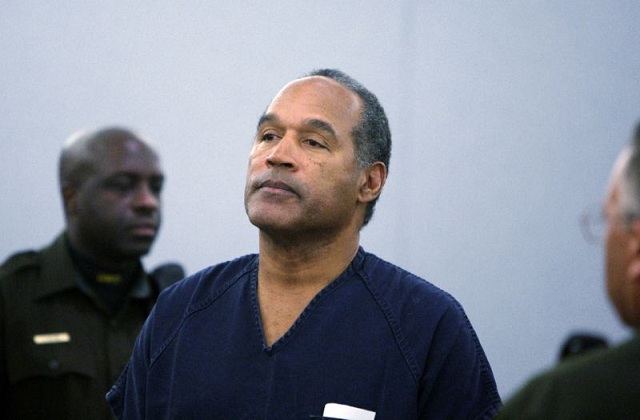 oj simpson pictured here during his 2008 sentencing hearing will be up for parole in july after nearly a decade behind bars on robbery and kidnapping charges photo afp