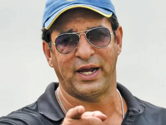 former pakistan captain wasim akram lashed out at team management after pakistan s defeat against india photo afp file former pakistan captain wasim akram lashed out at team management after pakistan s defeat against india photo afp file
