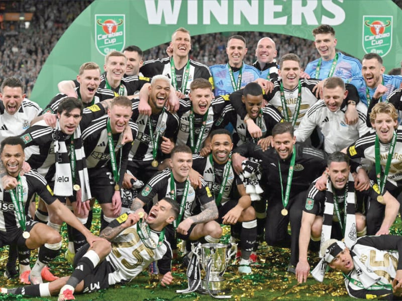 this was the first title for newcastle in 56 years photo afp