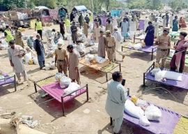 relief operation under way relief operation under way