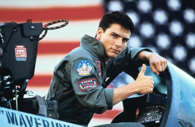 tom cruise as maverick photo file tom cruise as maverick photo file