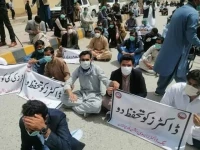 balochistan doctors threaten red zone sit in
