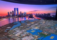 a view of suzhou industrial park sip a china singapore collaboration on the outskirts of suzhou china