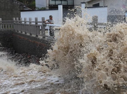 typhoon hits china weakens to tropical storm typhoon hits china weakens to tropical storm
