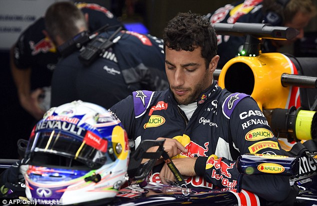 redemption due to the happenings of last year ricciardo is hungrier than even to vie for the race at the weekend photo afp