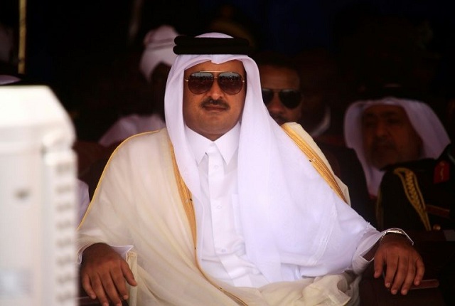 the qatari government communications office said the qatar news agency website published a false statement attributed to the country 039 s emir sheikh tamim bin hamad al thani seen in 2016 through a hack photo afp