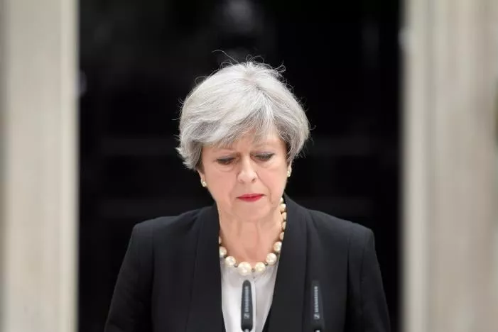 britain 039 s prime minister theresa may speaks outside 10 downing street in london photo reuters britain 039 s prime minister theresa may speaks outside 10 downing street in london photo reuters