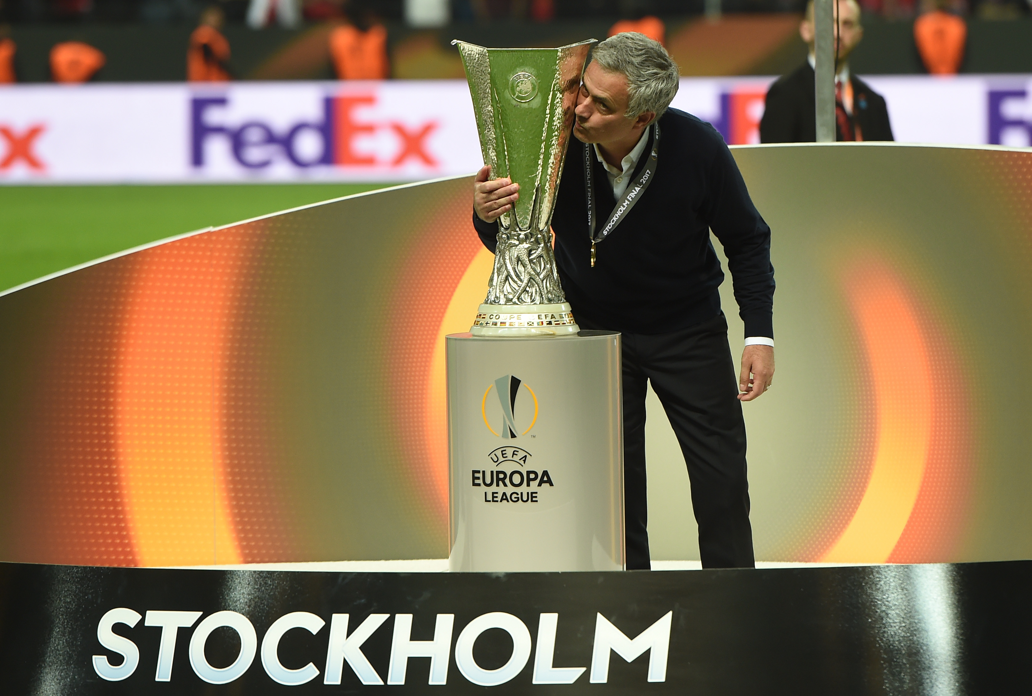 trophy treble mourinho has received criticism over the quality of united 039 s football and sixth place finish in the premier league but he finishes his maiden season with three trophies and a place in next season 039 s champions league photo afp