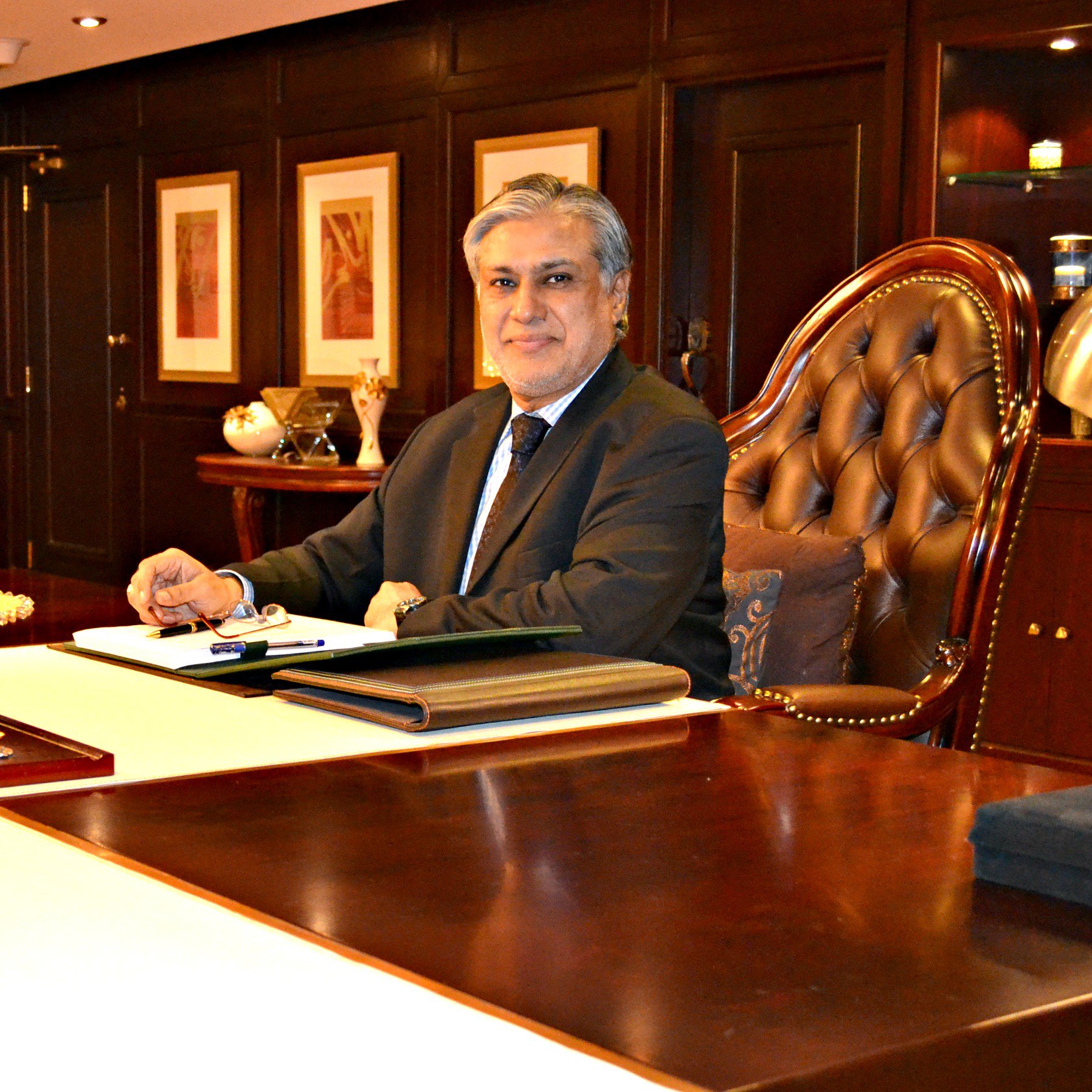 finance minister ishaq dar photo file