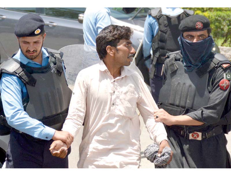 police arrest a farmer during protest photo inp