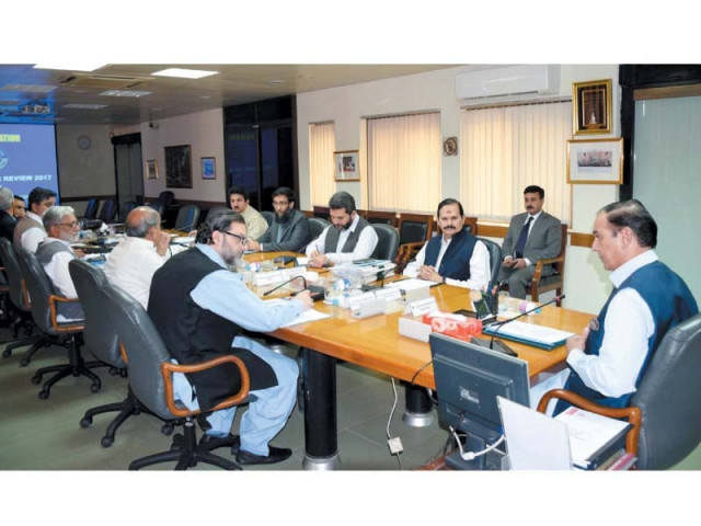 nab chairman qamar zaman chaudhry chairs a meeting of the bureau on friday photo express nab chairman qamar zaman chaudhry chairs a meeting of the bureau on friday photo express