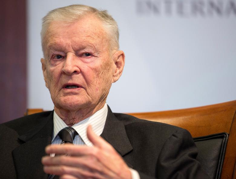 former us national security advisor zbigniew brzezinski speaks at a forum hosted by the center for strategic and international studies in washington photo reuters