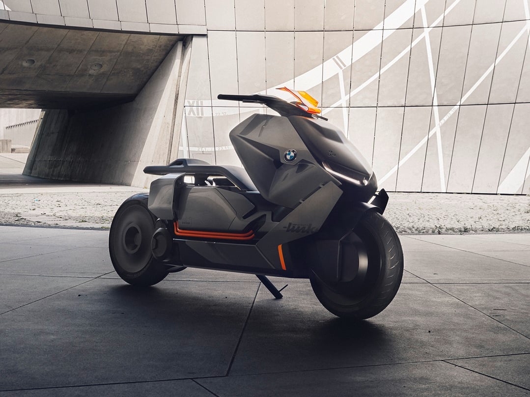 the concept vehicle follows the recent global push towards zero emissions featuring an all electric design photo bmw