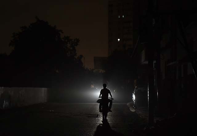 most parts of karachi were without power at sehri time in the wee hours of sunday photo afp