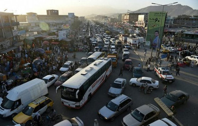afghan road accident kills 15 family members