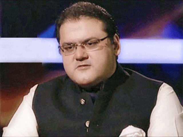 prime minister nawaz sharif 039 s son hussain nawaz express news screengrab