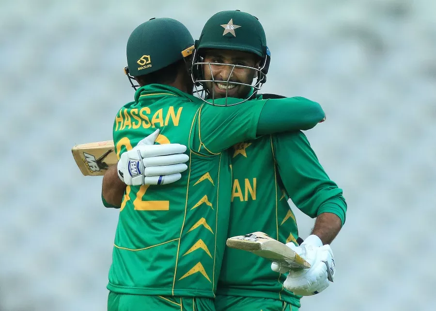 fahim scored unbeaten 64 to guide pakistan home photo afp fahim scored unbeaten 64 to guide pakistan home photo afp