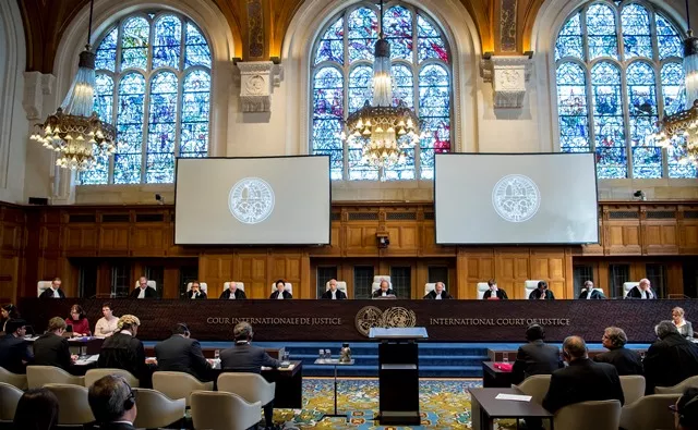 international court of justice holds hearing of the case photo icj international court of justice holds hearing of the case photo icj