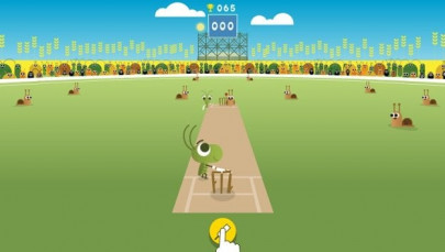 google kicks off icc champions trophy with interactive cricket doodle