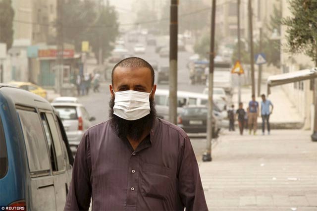 experts cite decomposition of waste due to extremely hot weather or change in direction of wind as reasons for stench photo reuters