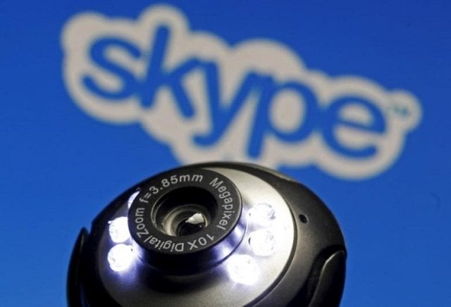 a web camera is seen in front of a skype logo in this photo illustration taken in zenica may 26 2015 photo reuters