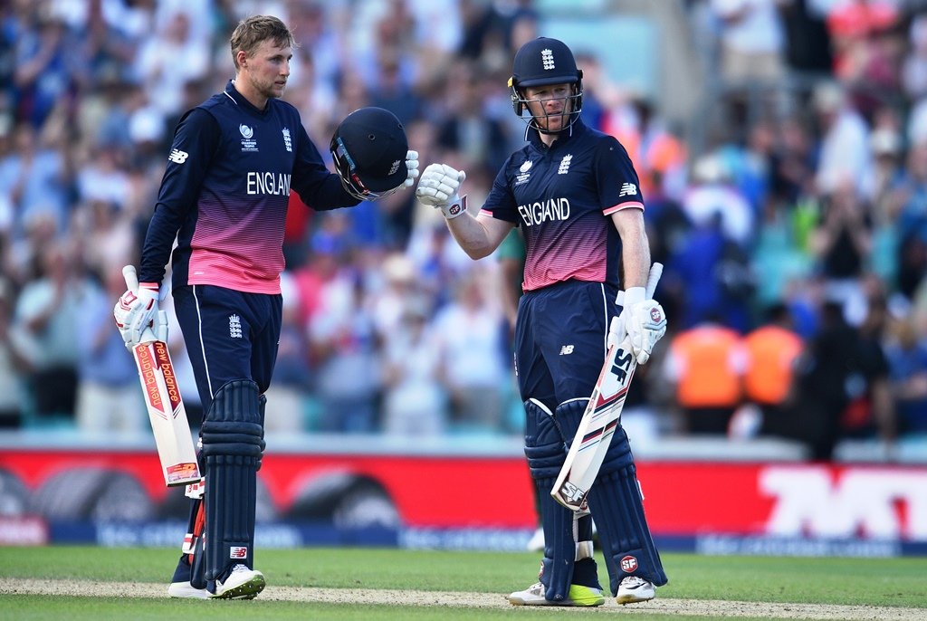 morgan was proud of the way england 039 s attack coped with woakes 039 s absence photo afp