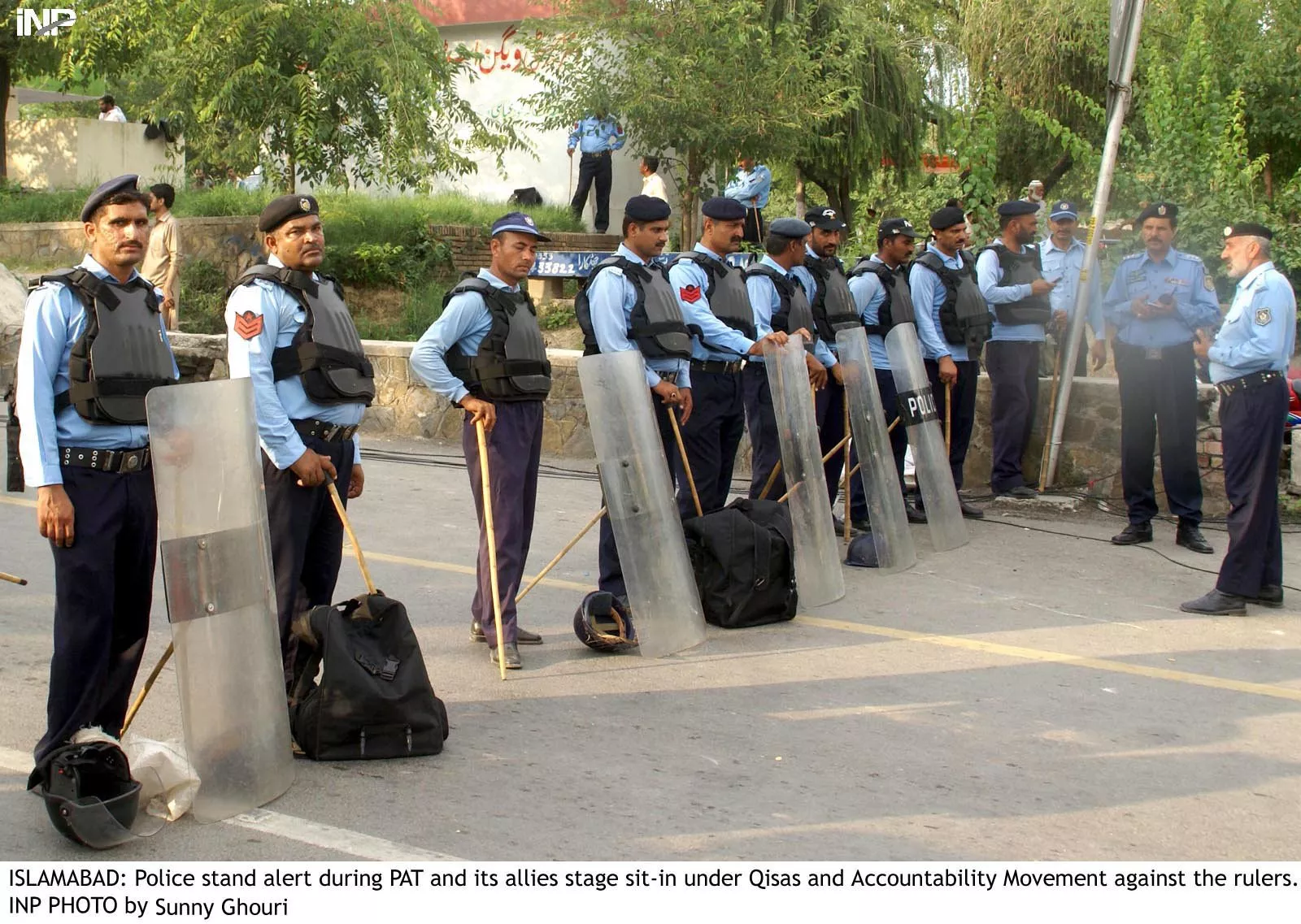 khalid khattak on thursday gave approval to promote the police officers to their next ranks photo inp