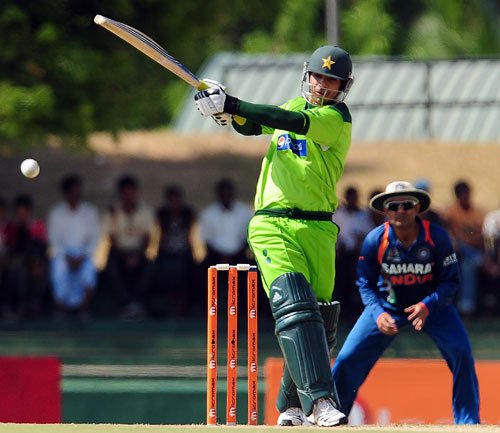 clear your mind salman urged the players to not think about the pressure that comes with the added eyeballs of an india pakistan game photo afp