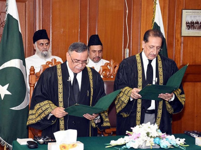 justice asif saeed khosa takes oath as acting cjp justice asif saeed khosa takes oath as acting cjp