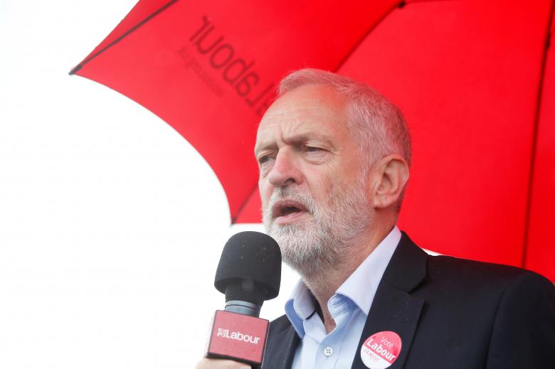 jeremy corbyn leader of britain 039 s opposition labour party speaks at an election campaign event at hemlington recreation centre in middlesbrough june 5 2017 photo reuters