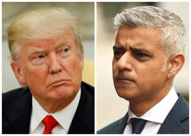 trump criticises london mayor photo reuters