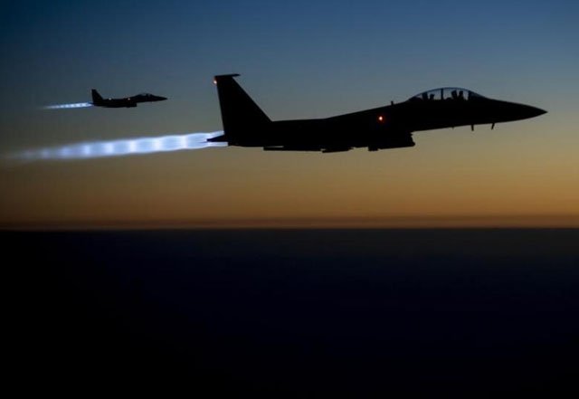 us led coalition air strikes photo reuters