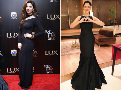 mawra or mahira who wore the black gown better