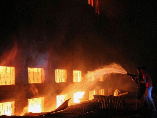 dozens of employees managed to escape unhurt while 10 got injured photo afp dozens of employees managed to escape unhurt while 10 got injured photo afp