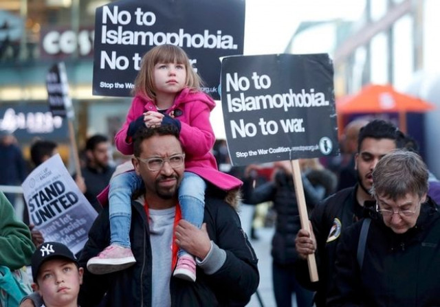 demonstrators join a protest in birmingham britain march 24 2017 photo reuters demonstrators join a protest in birmingham britain march 24 2017 photo reuters