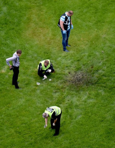 small blast hits us embassy in kiev no casualties