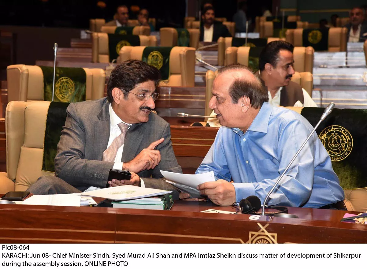 chief minister murad ali shah has been criticised for not incorporating opposition members 039 concerns and suggestions in the budget photo online chief minister murad ali shah has been criticised for not incorporating opposition members 039 concerns and suggestions in the budget photo online