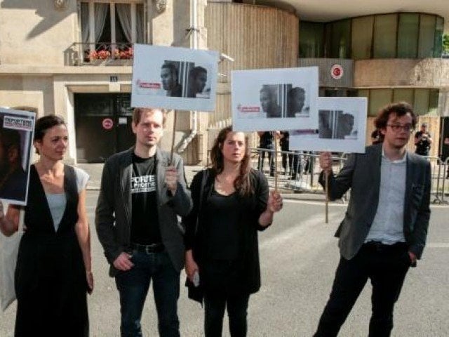 the french presidency also confirmed the journalist 039 s release photo afp