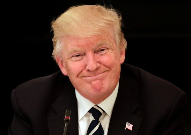 u s president donald trump smiles during the infrastructure summit with governors and mayors at the white house in washington u s june 8 2017 photo reuters