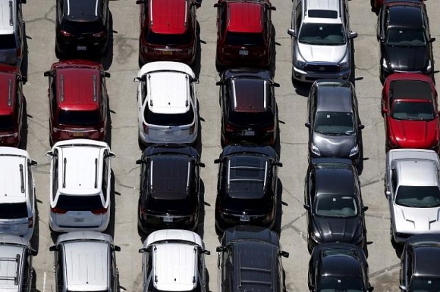 parking lot in california source reuters