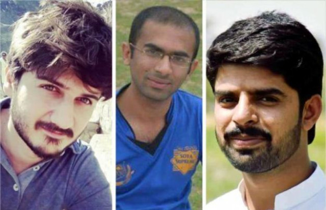 the three students expelled by the university of agriculture faisalabad for criticising its administration on a facebook page photo facebook the three students expelled by the university of agriculture faisalabad for criticising its administration on a facebook page photo facebook
