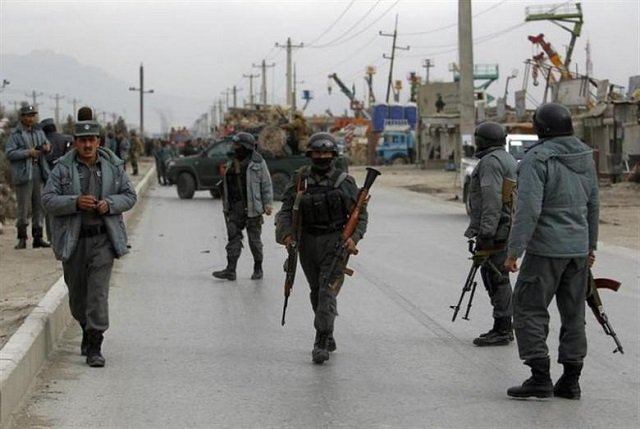 afghan policeman photo reuters